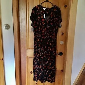 Fall flowy jumpsuit 🍁